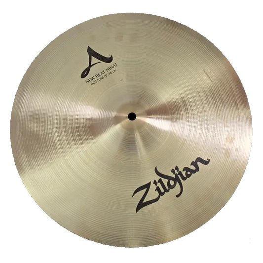 Used Zildjian A New Beat Hi Hat Cymbals 15" - Very Good - Drum Center Of Portsmouth