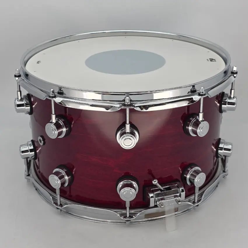 Used DW Performance Snare Drum 14x8 Cherry Stain - Very Good - Drum Center Of Portsmouth