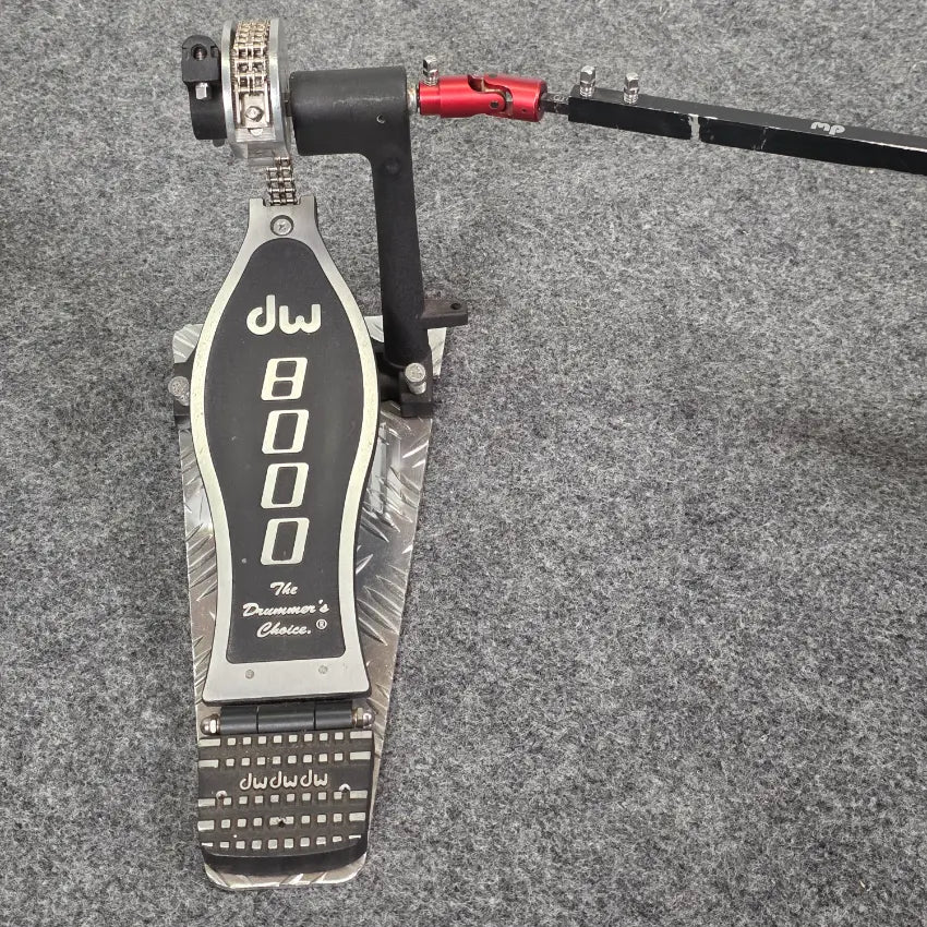 Used DW 8000 Double Bass Drum Pedal - Fair - Drum Center Of Portsmouth
