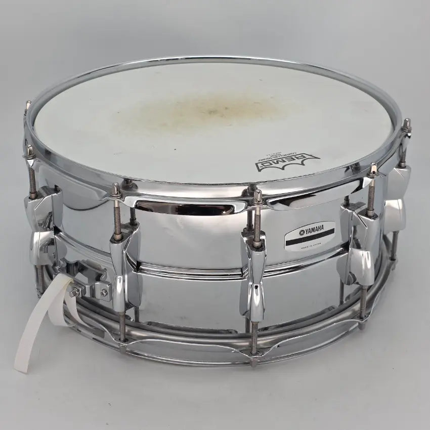 Used Yamaha Chrome Over Steel Snare Drum 14x6.5 - Good - Drum Center Of Portsmouth