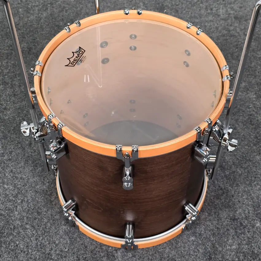 Used PDP Concept Classic Floor Tom 14x14 Walnut w/ Natural Hoops - Good - Drum Center Of Portsmouth