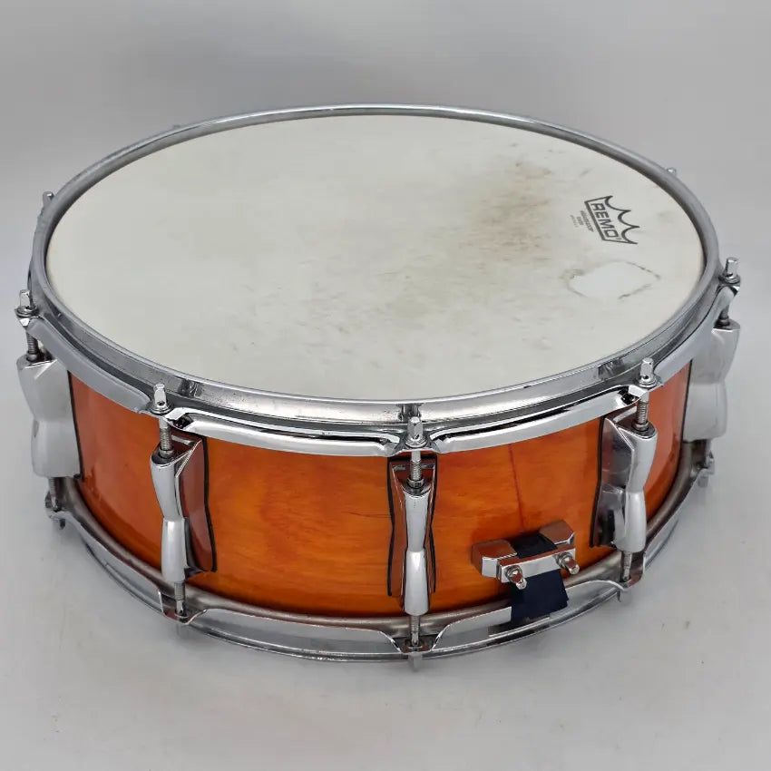 Used Yamaha Stage Custom Snare Drum 14x5.5 Honey Amber - Good - Drum Center Of Portsmouth