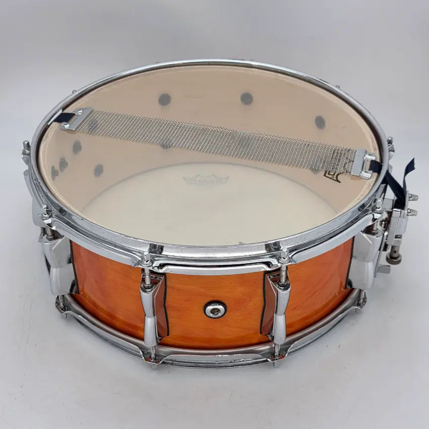 Used Yamaha Stage Custom Snare Drum 14x5.5 Honey Amber - Good - Drum Center Of Portsmouth