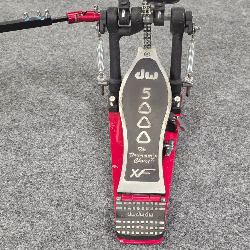 Used DW 5000 XF Accelerator Double Bass Drum Pedal - Good - Drum Center Of Portsmouth