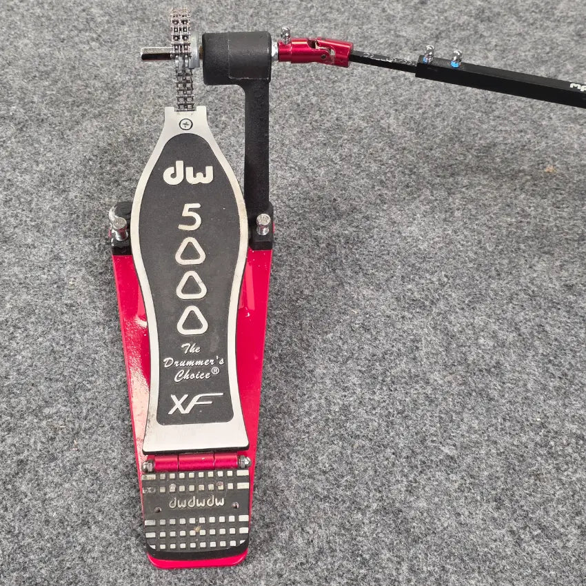 Used DW 5000 XF Accelerator Double Bass Drum Pedal - Good - Drum Center Of Portsmouth