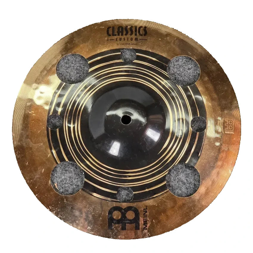 Used Meinl Classics Custom Dual Trash Splash Cymbal 12 - Good - Drum Center Of Portsmouth