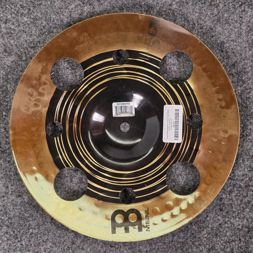 Used Meinl Classics Custom Dual Trash Splash Cymbal 12 - Good - Drum Center Of Portsmouth