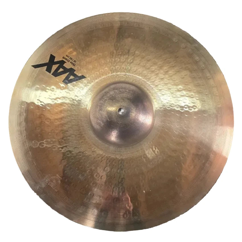 Used Sabian AAX Brilliant Thin Crash Cymbal 18 - Very Good - Drum Center Of Portsmouth