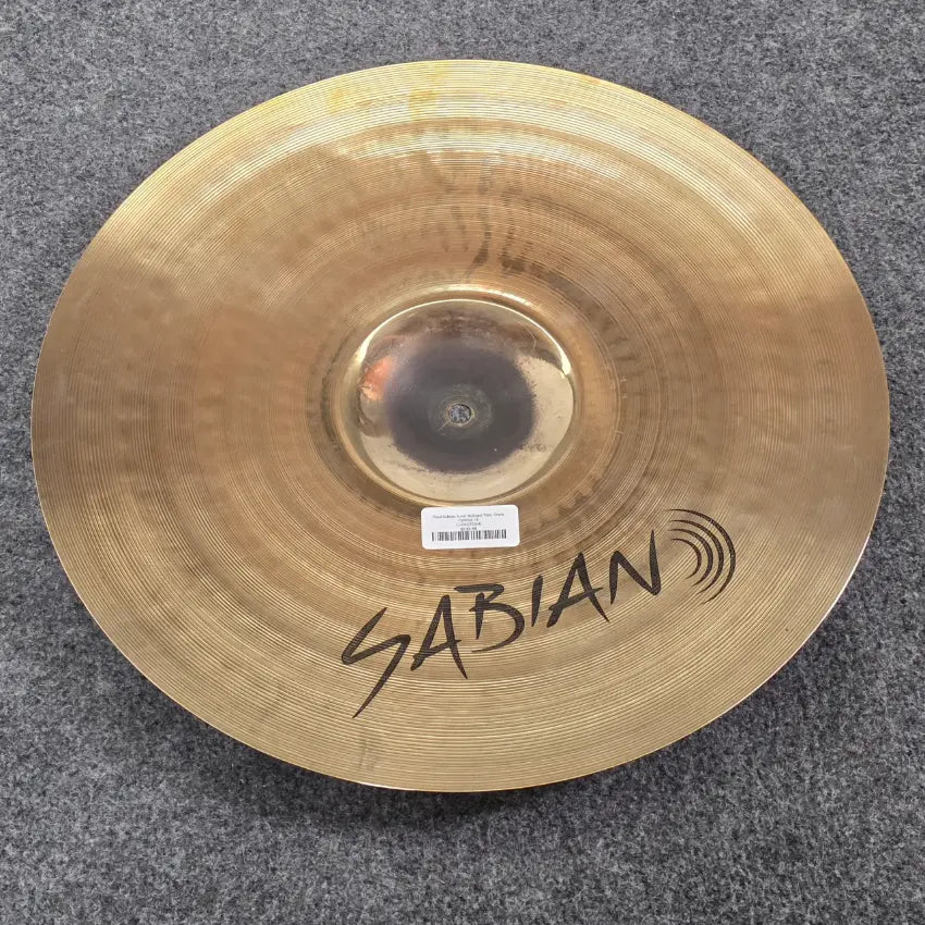 Used Sabian AAX Brilliant Thin Crash Cymbal 18 - Very Good - Drum Center Of Portsmouth