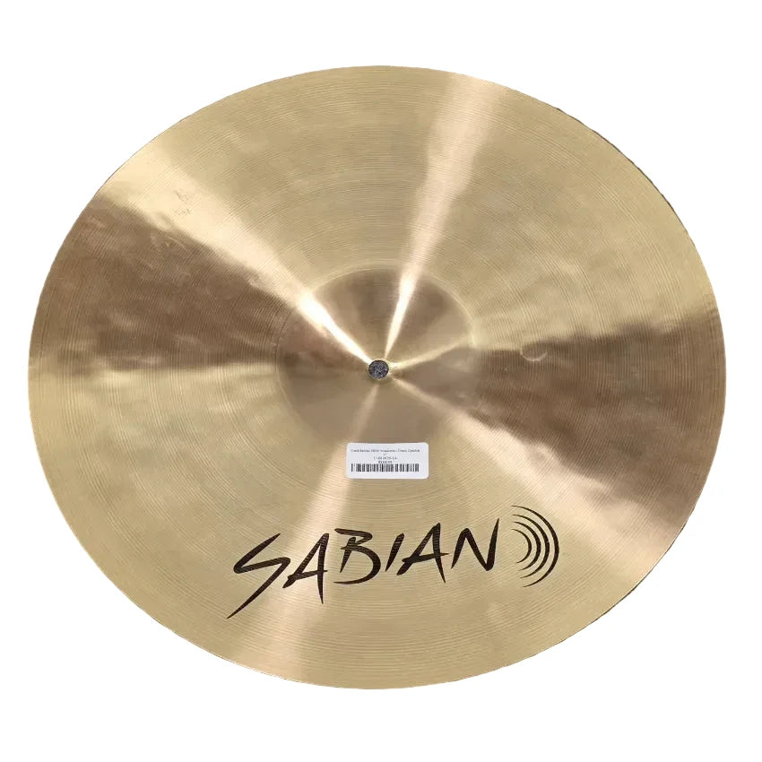 Used Sabian HHX Manhattan Crash Cymbal 17 - Good - Drum Center Of Portsmouth