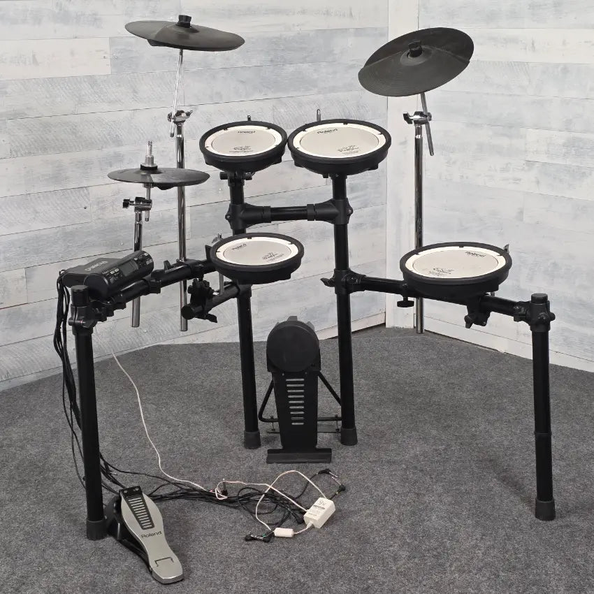 Used Roland TD-4 5pc Electronic Drum Set - Fair - Drum Center Of Portsmouth