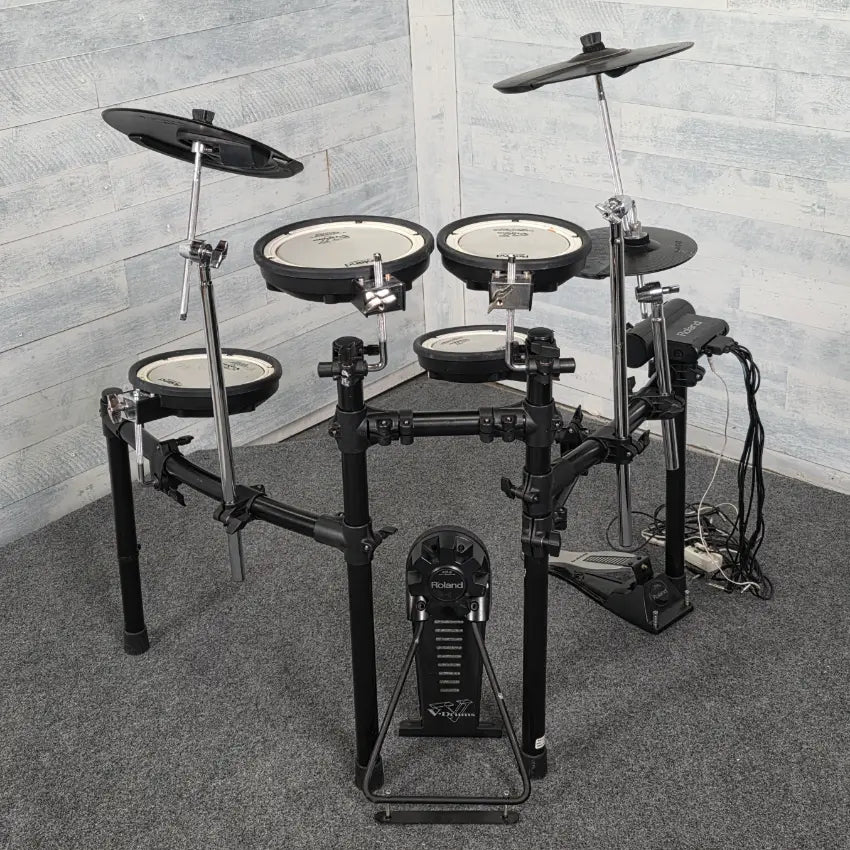 Used Roland TD-4 5pc Electronic Drum Set - Fair - Drum Center Of Portsmouth