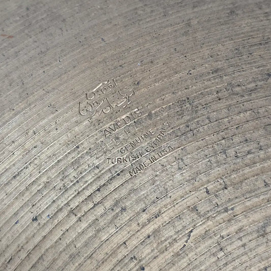 Used Vintage Zildjian A Ride Cymbal 20" - Good - Drum Center Of Portsmouth