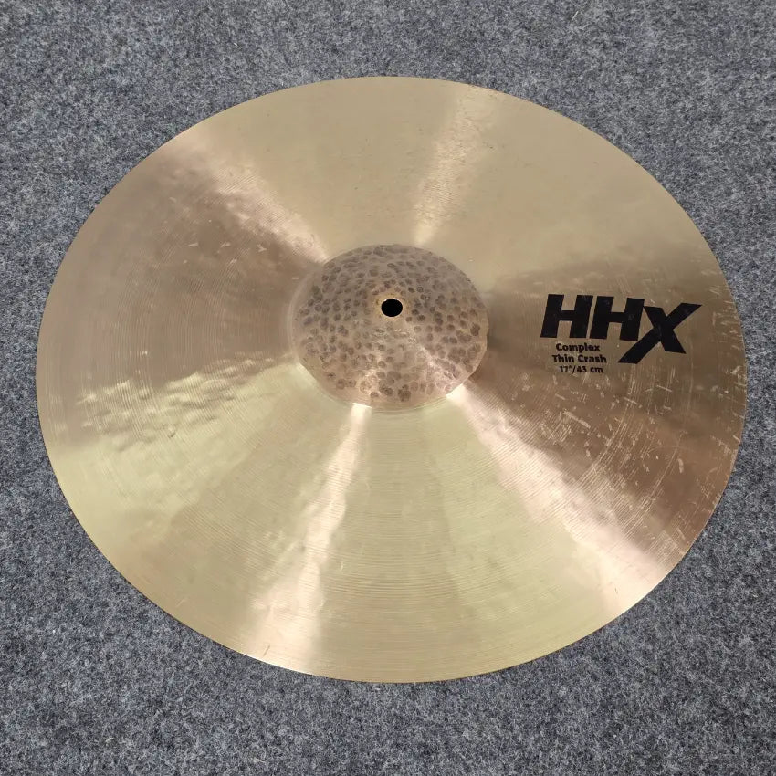 Used Sabian HHX Complex Thin Crash Cymbal 17" - Very Good - Drum Center Of Portsmouth