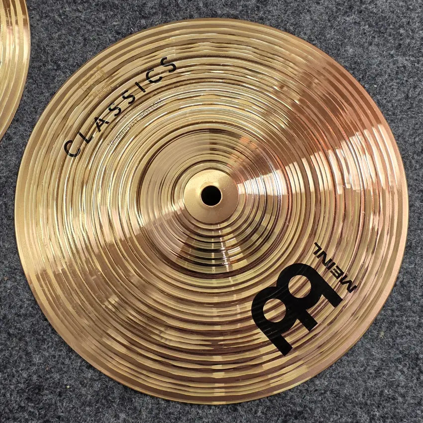 Used Meinl Classics Mini Hi Hat Cymbals 10" - Good - Drum Center Of Portsmouth
