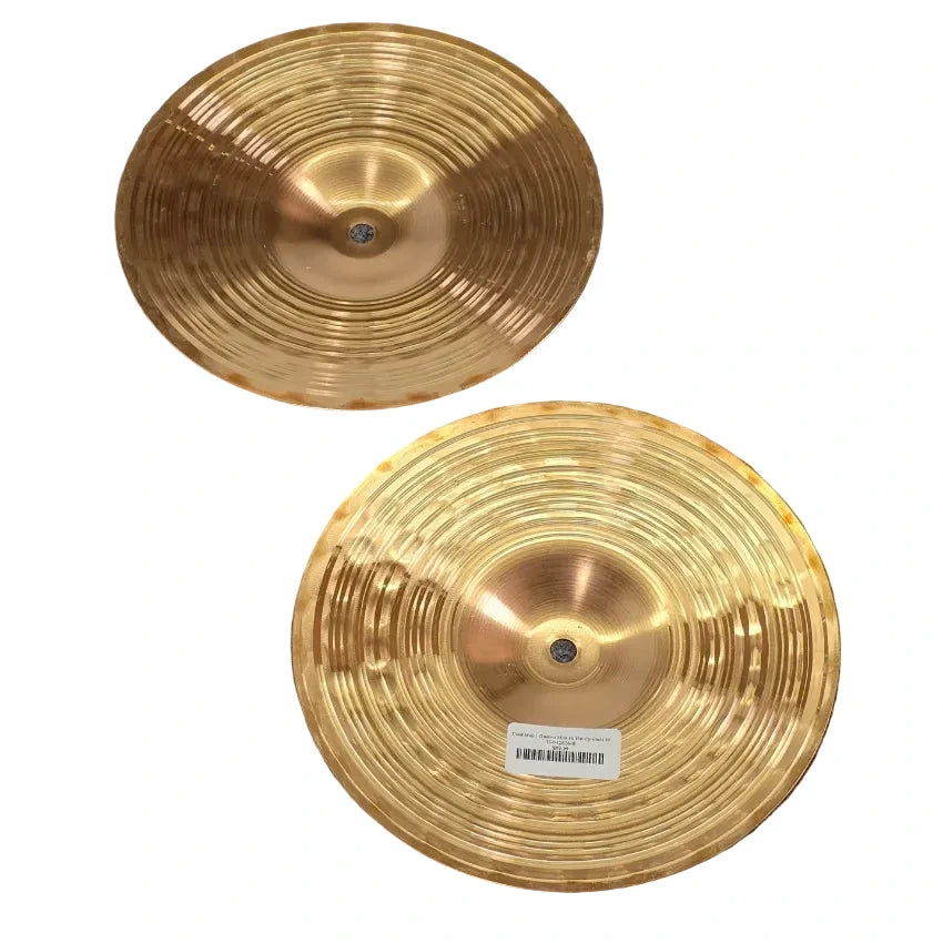 Used Meinl Classics Mini Hi Hat Cymbals 10" - Good - Drum Center Of Portsmouth
