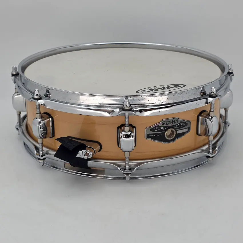 Used Tama Maple Snare Drum 12x4 Natural - Good - Drum Center Of Portsmouth