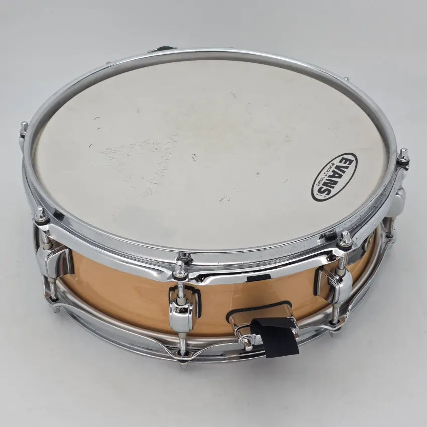 Used Tama Maple Snare Drum 12x4 Natural - Good - Drum Center Of Portsmouth