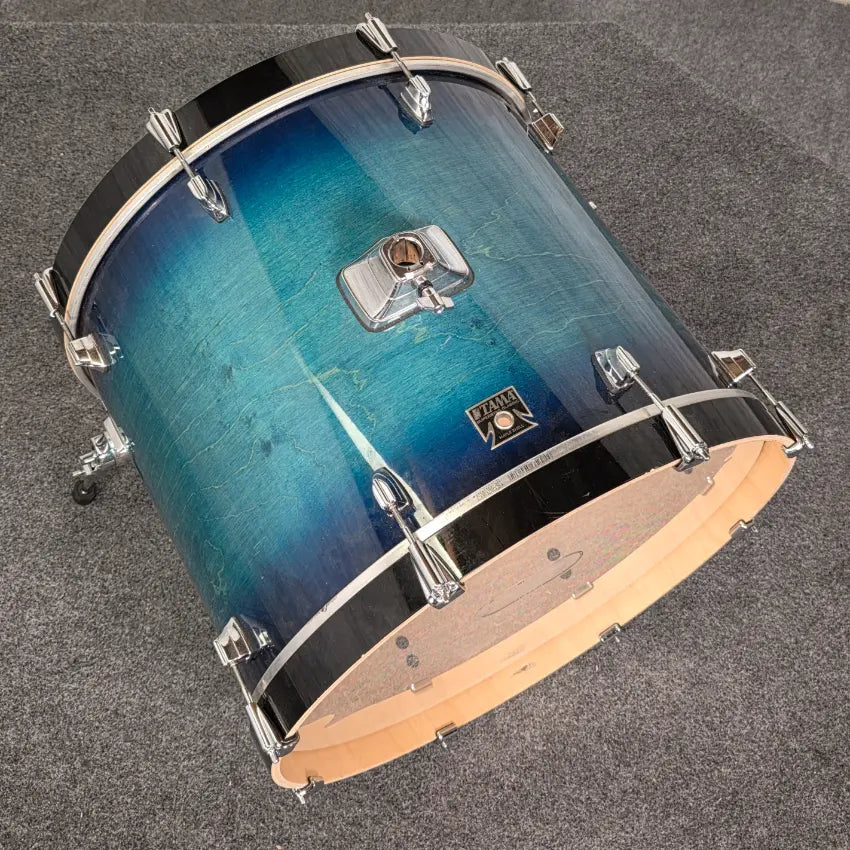 Used Tama Superstar Classic 6pc Drum Set Blue Lacquer Burst - Good - Drum Center Of Portsmouth
