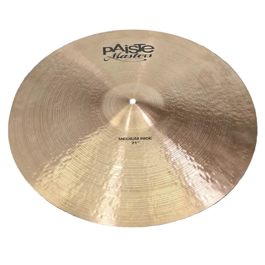 Used Paiste Masters Medium Ride Cymbal 21" - Very Good - Drum Center Of Portsmouth