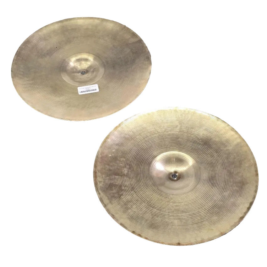 Used Vintage Ludwig Standard Paiste Hi Hat Cymbals 14" - Fair - Drum Center Of Portsmouth