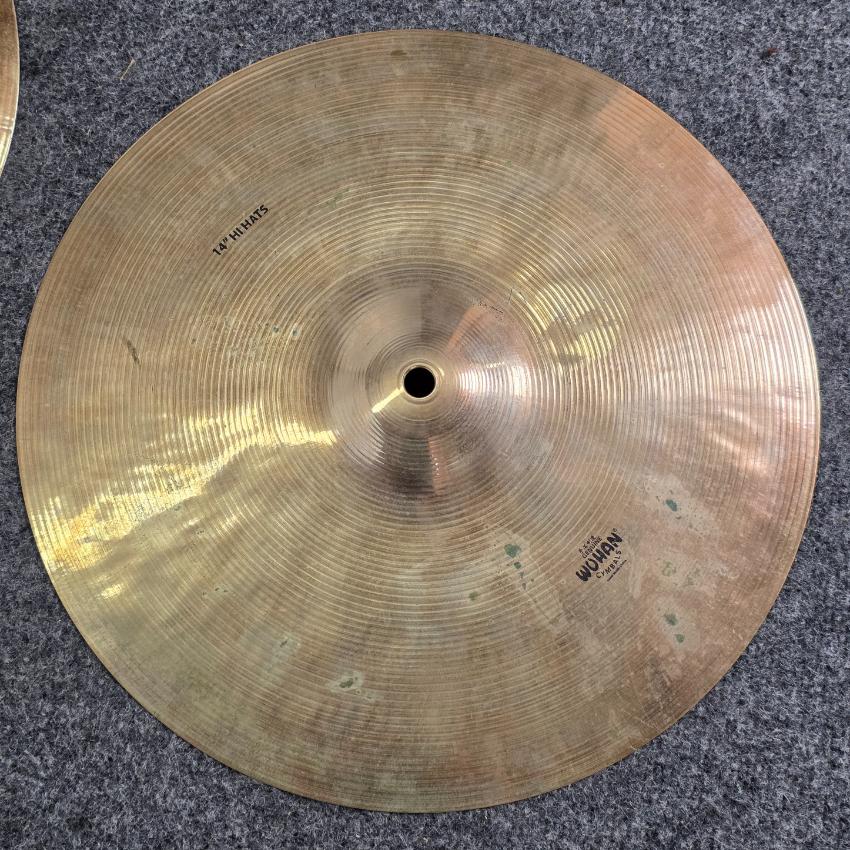Used Wuhan Hi Hat Cymbals 14" - Good - Drum Center Of Portsmouth