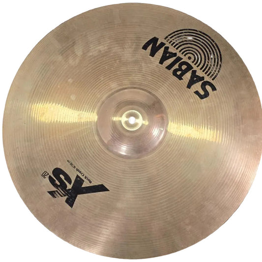 Used Sabian XS20 Rock Crash Cymbal 18" - Good - Drum Center Of Portsmouth