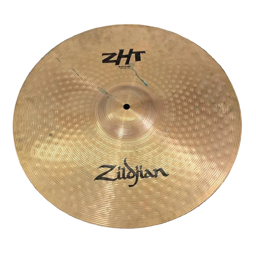 Used Zildjian ZHT Rock Crash Cymbal 18" - Fair - Drum Center Of Portsmouth