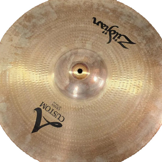 Used Zildjian A Custom Crash 19 - Good - Drum Center Of Portsmouth