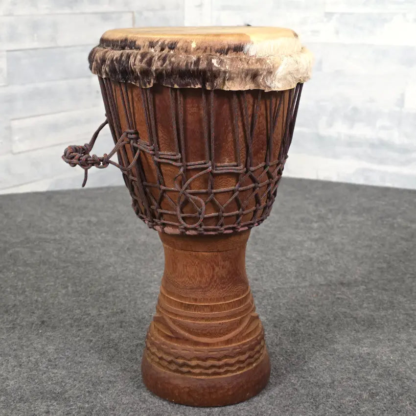Used Misc Hand Carved Djembe 12" - Good - Drum Center Of Portsmouth