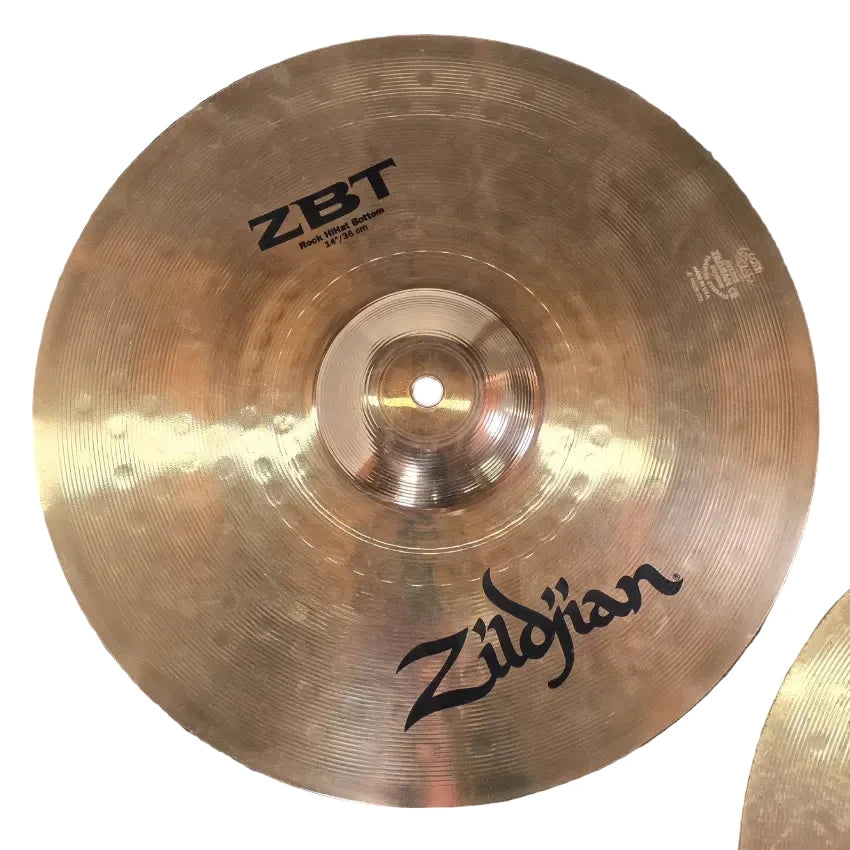 Used Zildjian ZBT Rock Hi Hat Cymbals 14" - Good - Drum Center Of Portsmouth