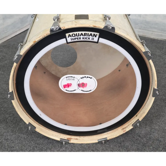Used GMS 5pc Drum Set White Marine Pearl - Fair - Drum Center Of Portsmouth