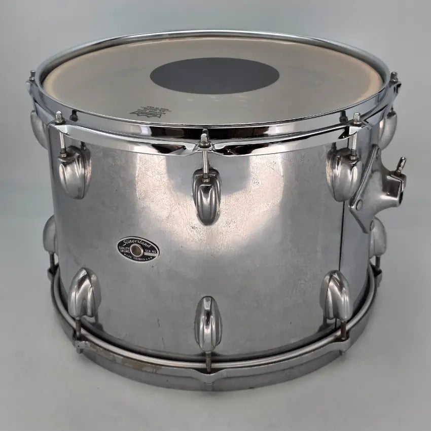 Used Vintage Slingerland Chrome Over Wood 14x10 Rack Tom - Fair - Drum Center Of Portsmouth