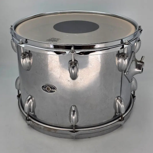 Used Vintage Slingerland Chrome Over Wood 14x10 Rack Tom - Fair - Drum Center Of Portsmouth