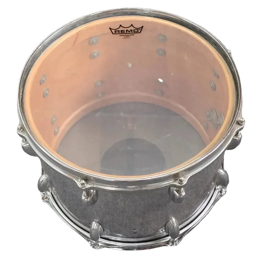 Used Vintage Slingerland Chrome Over Wood 14x10 Rack Tom - Fair - Drum Center Of Portsmouth