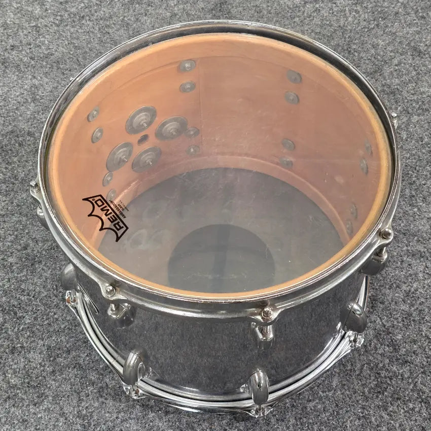Used Vintage Slingerland Chrome Over Wood 14x10 Rack Tom - Fair - Drum Center Of Portsmouth