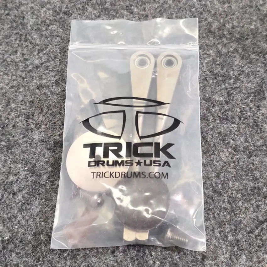 Used Trick Pro1-V Bigfoot Double Bass Drum Pedal w/ Enduro Hard Shell Case - Very Good - Drum Center Of Portsmouth