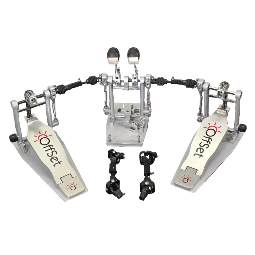 Used Offset Eclipse Doube Bass Drum Pedal - Very Good - Drum Center Of Portsmouth