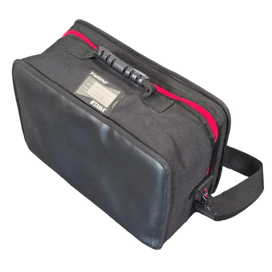 Used Tama Powerpad Double Bass Drum Pedal Bag Black - Good - Drum Center Of Portsmouth