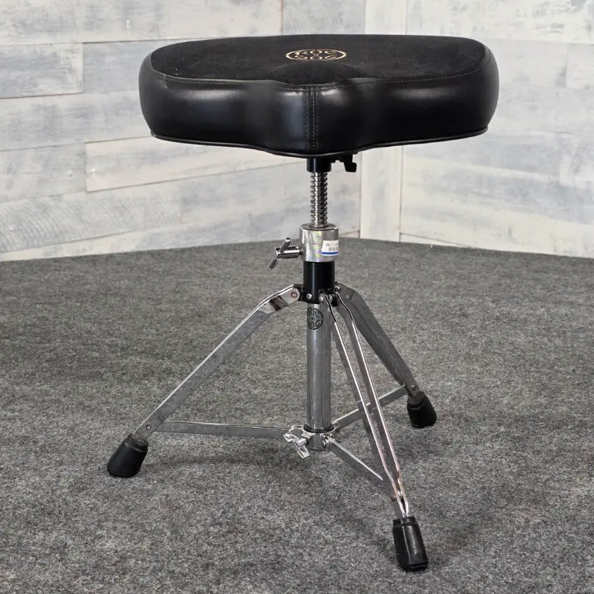 Used Roc-N-Soc Manual Spindle Saddle Top Drum Throne - Good - Drum Center Of Portsmouth