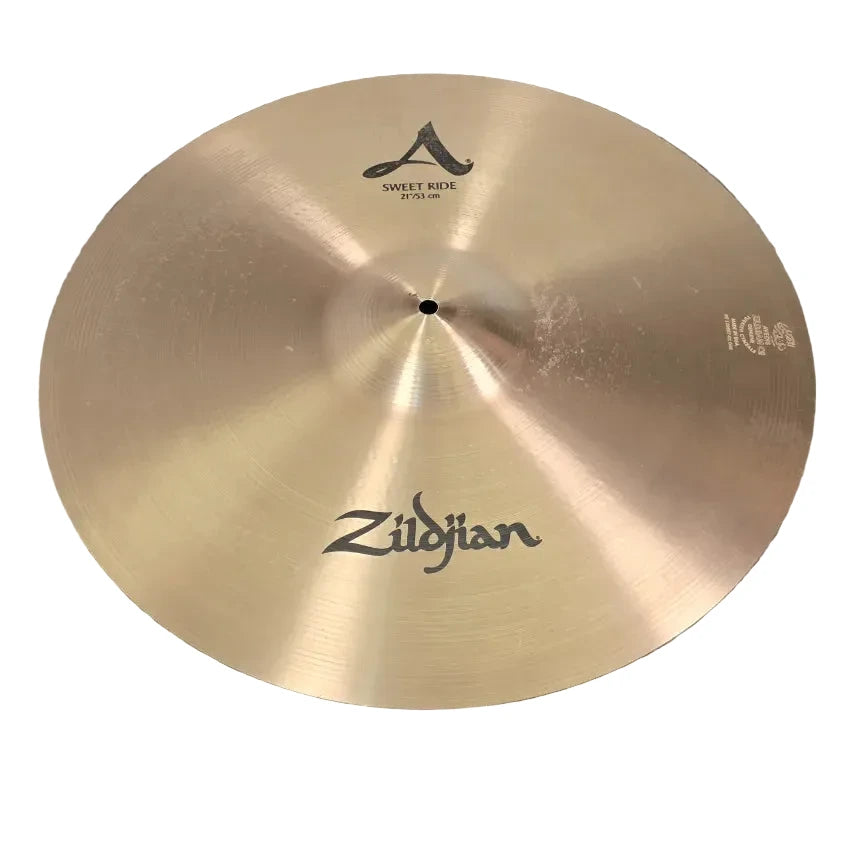 Used Zildjian A Sweet Ride Cymbal 21 - Very Good - Drum Center Of Portsmouth