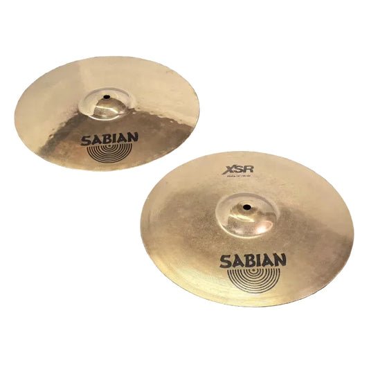 Used Sabian XSR Hi Hat Cymbals 14" - Good - Drum Center Of Portsmouth