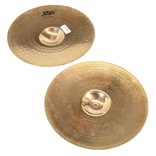Used Sabian XSR Hi Hat Cymbals 14" - Good - Drum Center Of Portsmouth