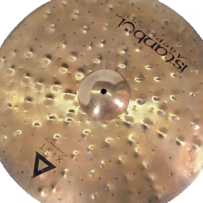 Used Istanbul Agop XIST Dry Dark Brilliant Crash Cymbal 22" - Very Good - Drum Center Of Portsmouth