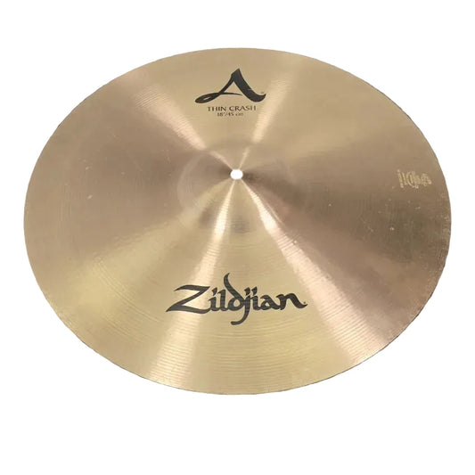 Used Zildjian A Thin Crash Cymbal 18 - Very Good - Drum Center Of Portsmouth