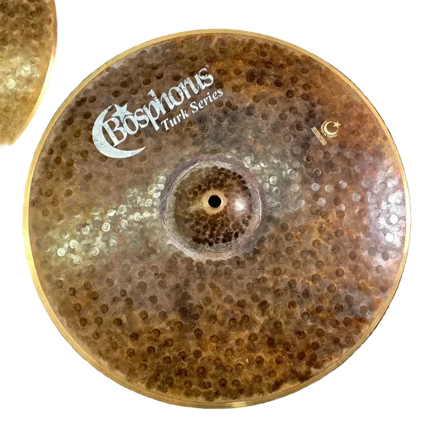 Used Bosphorus Turk Hi Hat Cymbals 15" - Very Good - Drum Center Of Portsmouth