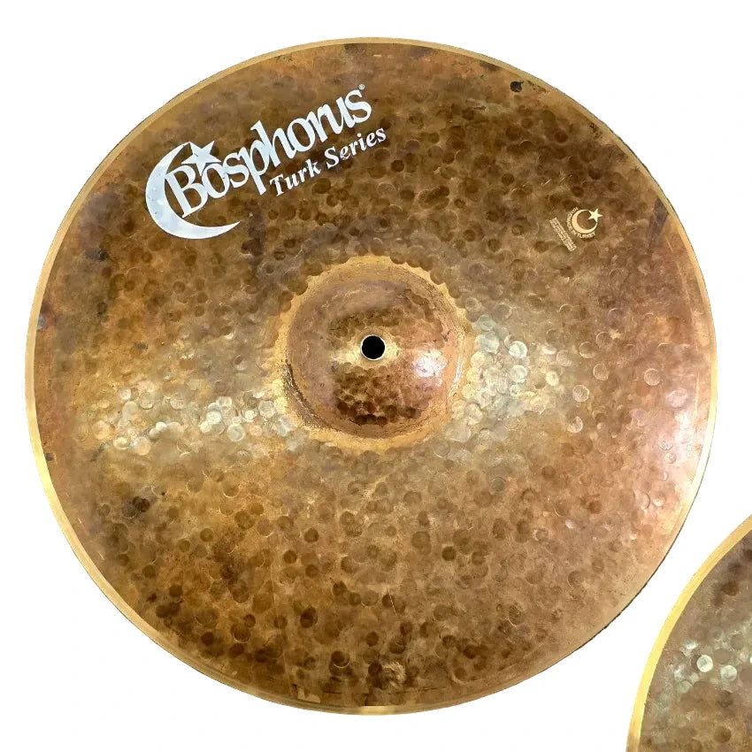 Used Bosphorus Turk Hi Hat Cymbals 15" - Very Good - Drum Center Of Portsmouth