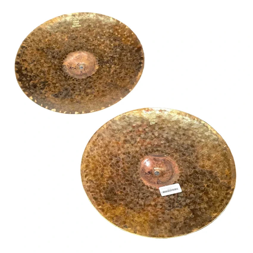 Used Bosphorus Turk Hi Hat Cymbals 15" - Very Good - Drum Center Of Portsmouth