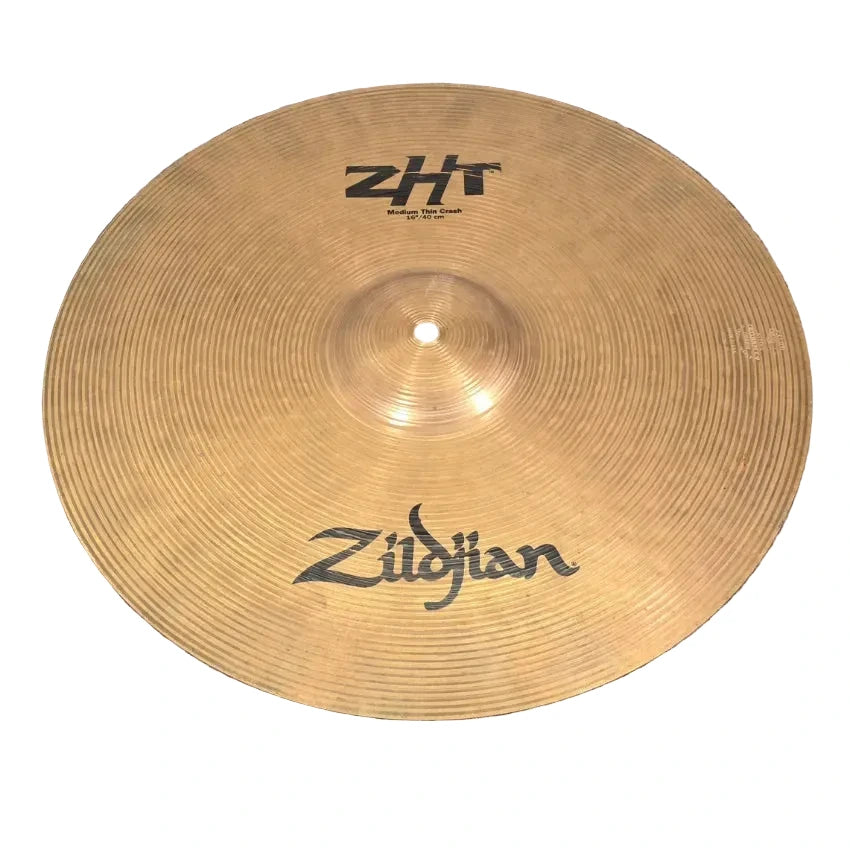 Used Zildjian ZHT Medium Thin Crash Cymbal 16" - Fair - Drum Center Of Portsmouth