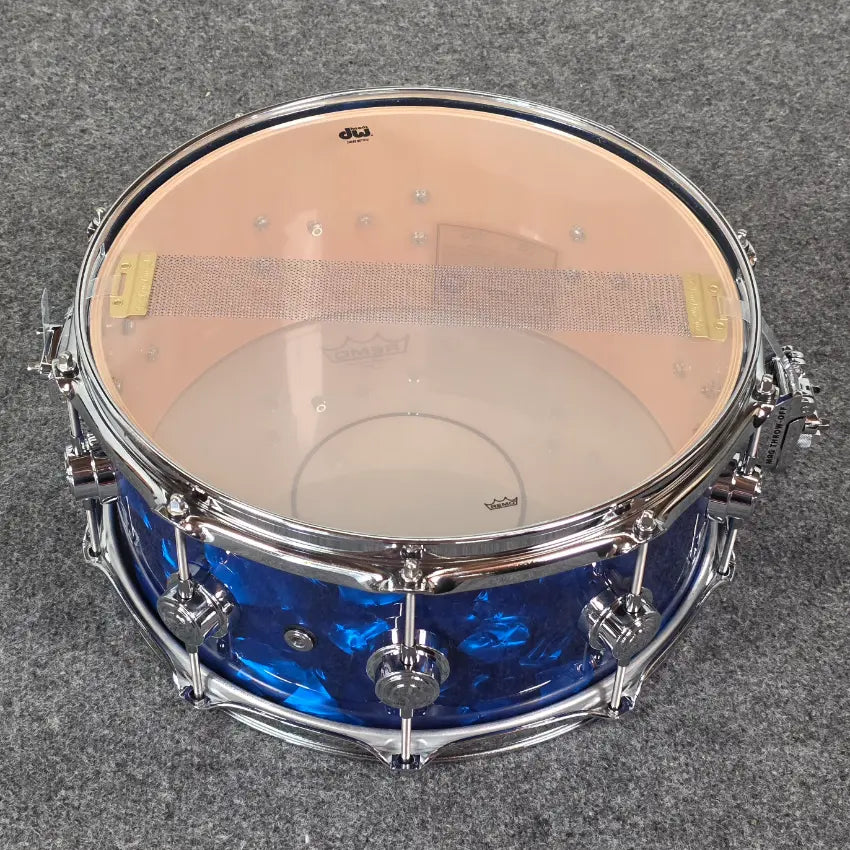 Used DW Collectors VLT 333 Maple 7pc Drum Set Blue Moonstone - Very Good - Drum Center Of Portsmouth